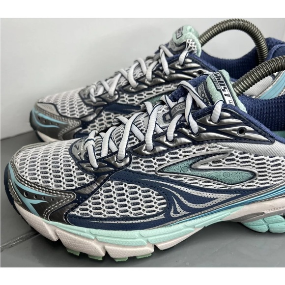 Brooks Ghost 4 Womens Sz 8.5B Evolution Blue/Navy 1200921B984 Superb Clean! - Picture 7 of 16